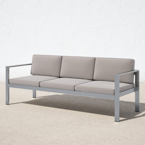 Tarrence 79'' Metal Outdoor Sofa & Reviews AllModern